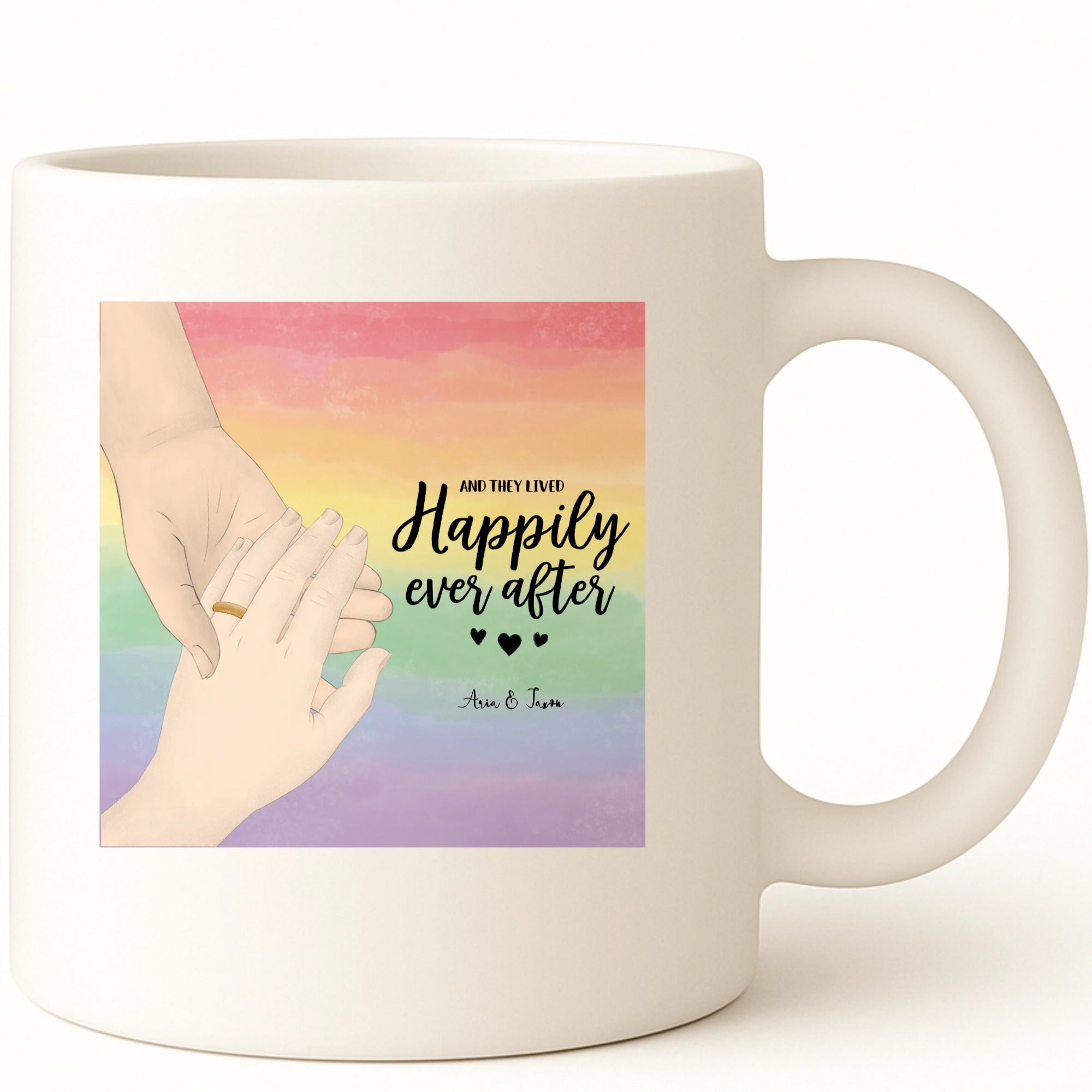 You and me, we got this Coffee Mug hero product mockup