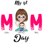 My 1st Mom Day Classic T-Shirt color variation 1