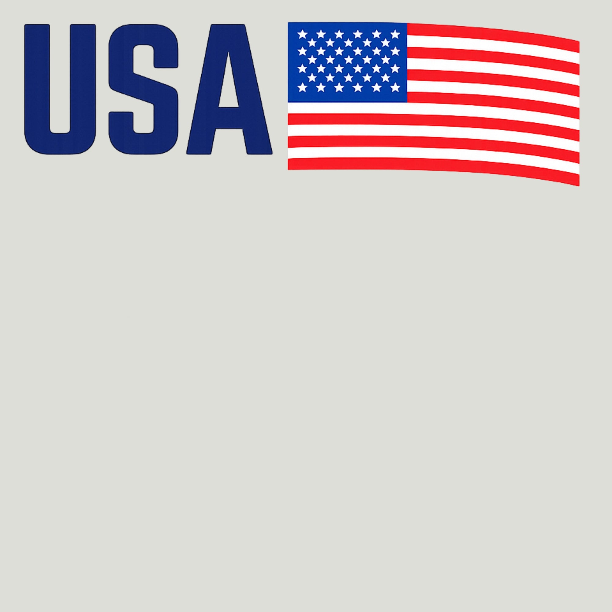 USA Youth Hoodie - White design preview