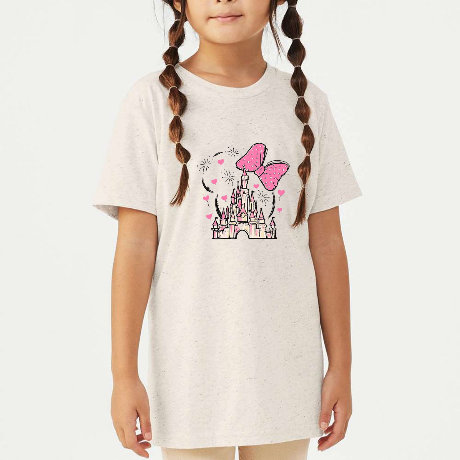 Magical Youth Triblend Tee - White front mockup