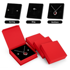 Velvet Birth Month Jewelry Box (Name)