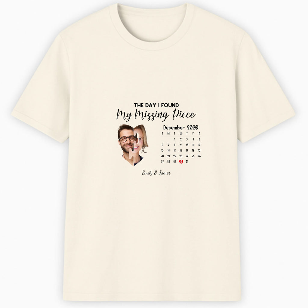 The Day I Found Classic T-Shirt hero product mockup