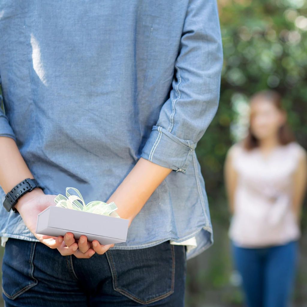 Velvet Birth Month Jewelry Box (Name)