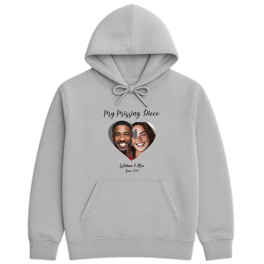 My Missing Piece Hoodie hero product mockup