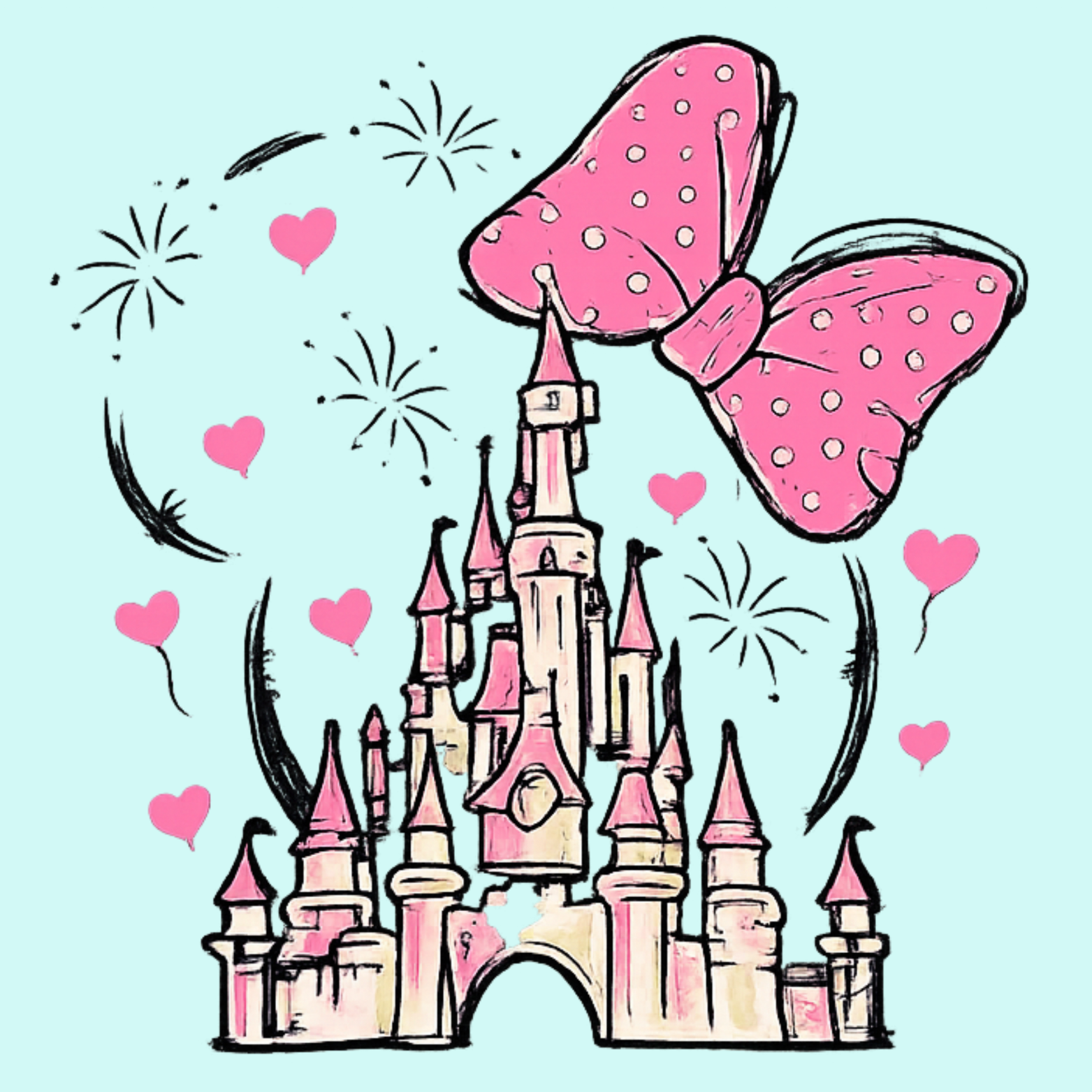 Magical Youth Triblend Tee - Aqua design preview