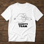Daddy's team Classic T-Shirt hero product mockup
