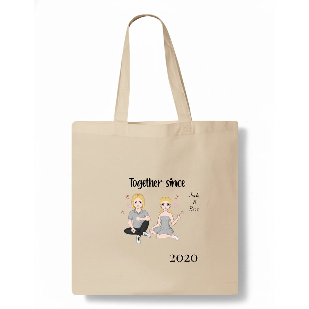 Together since Tote Bag hero product mockup