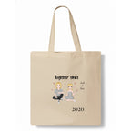 Together since Tote Bag hero product mockup