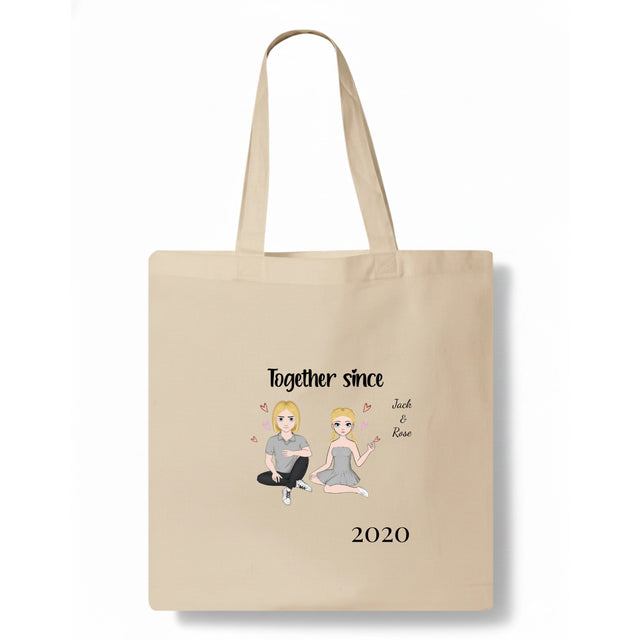 Together since Tote Bag