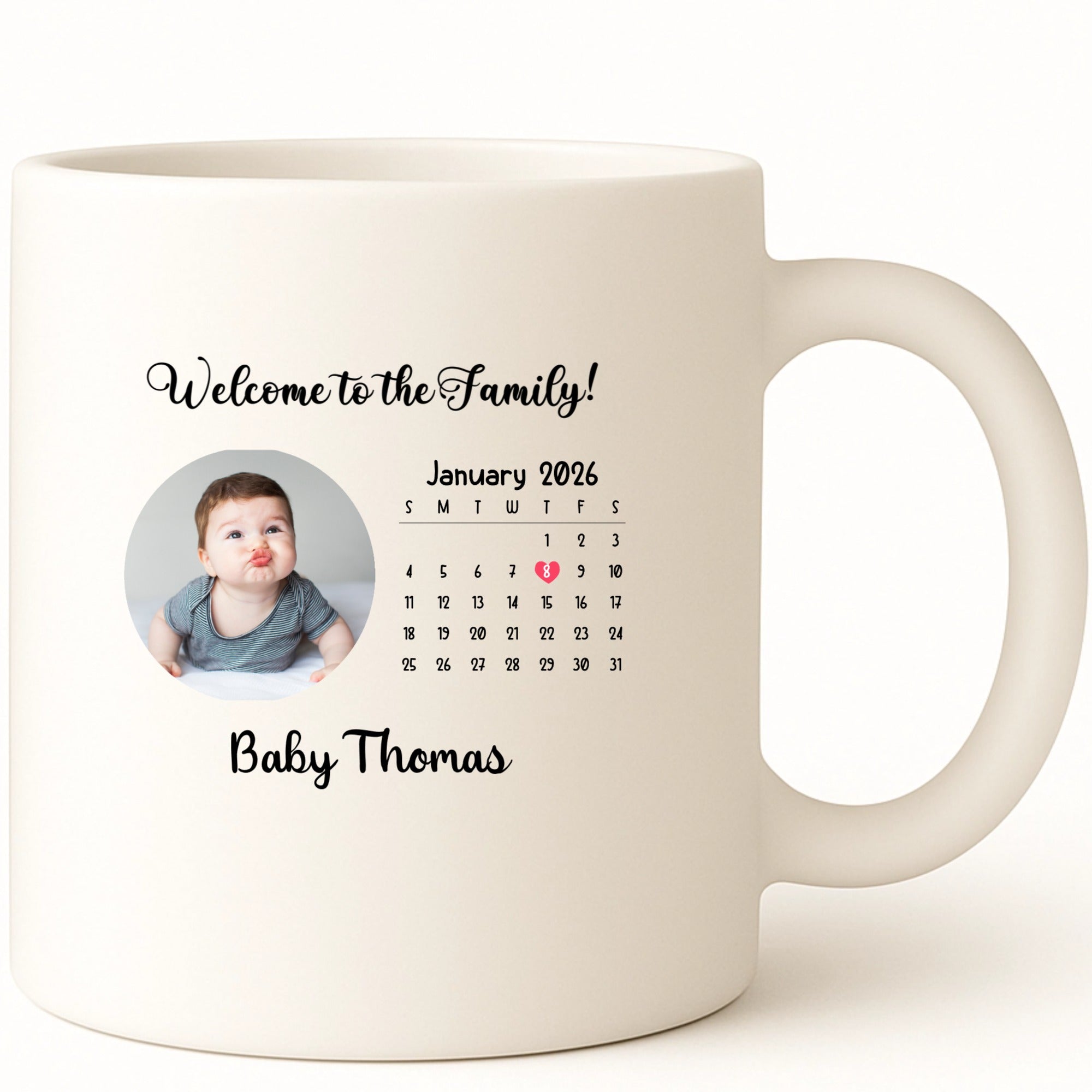 Welcome to the Family! Coffee Mug hero product mockup