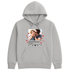 Music player - Valentines Hoodie hero product mockup