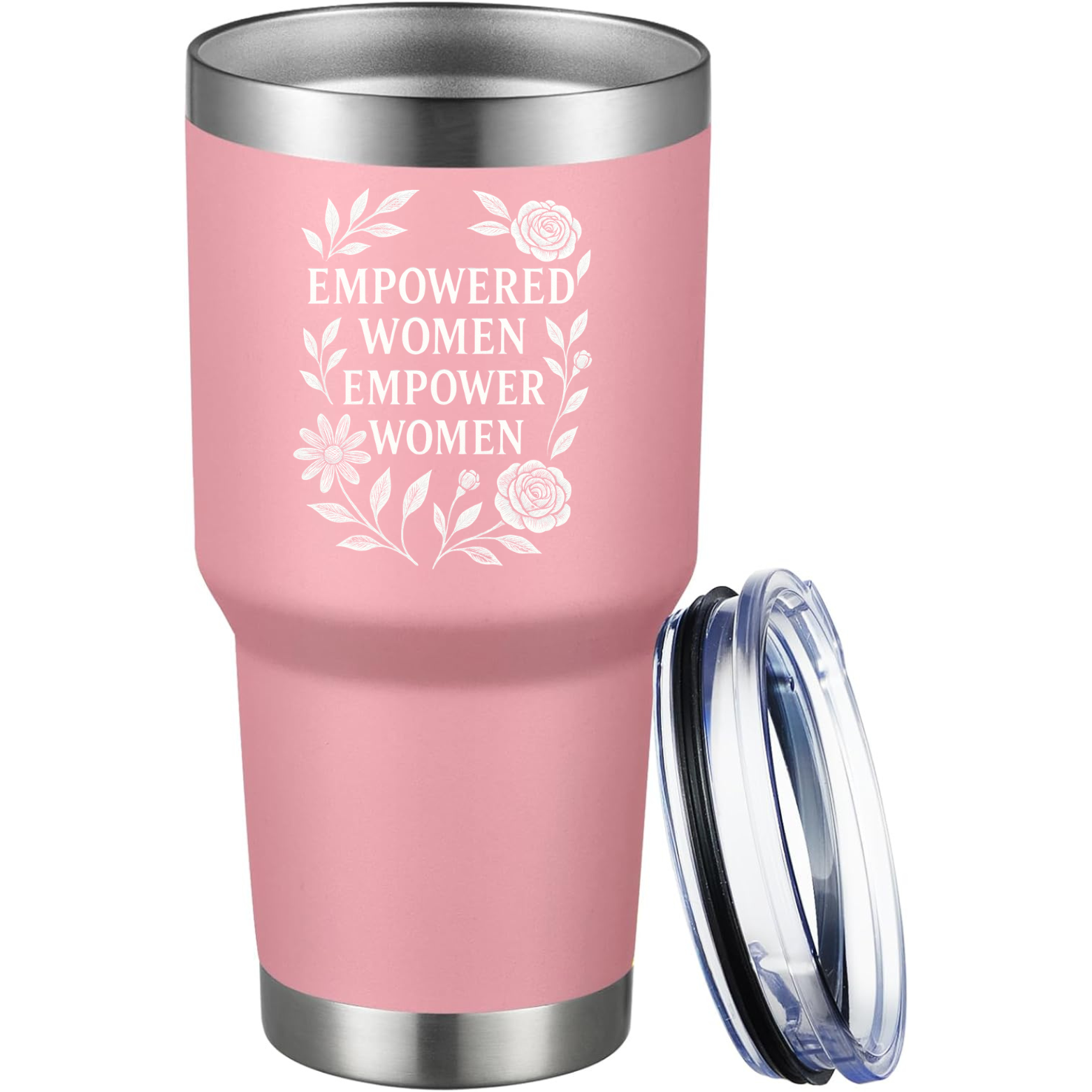 Empowered Women 30oz Tumbler - Pink