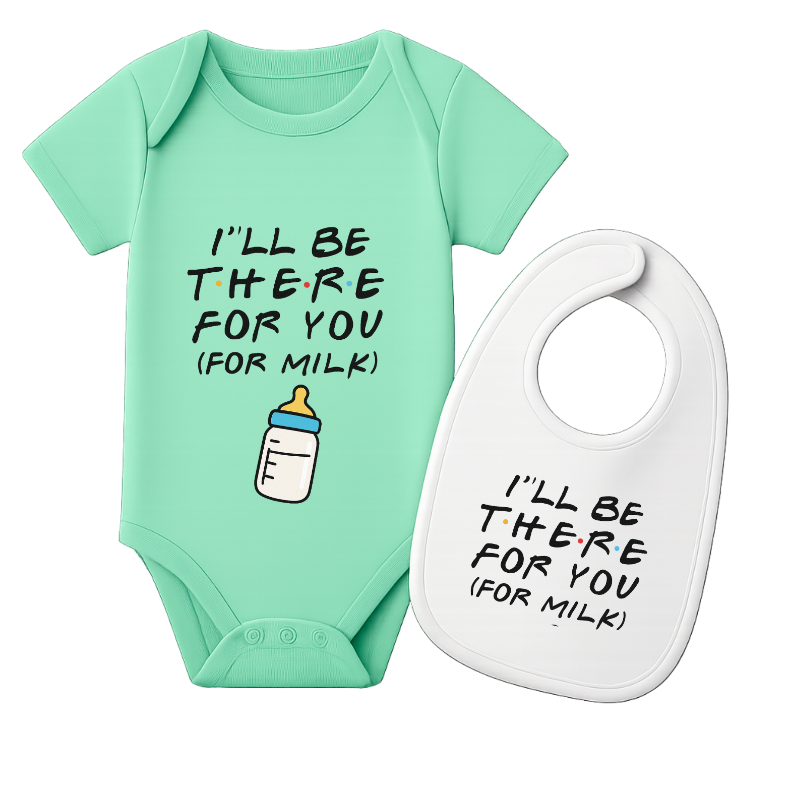I'll Be There For You Baby Onesie color variation 2