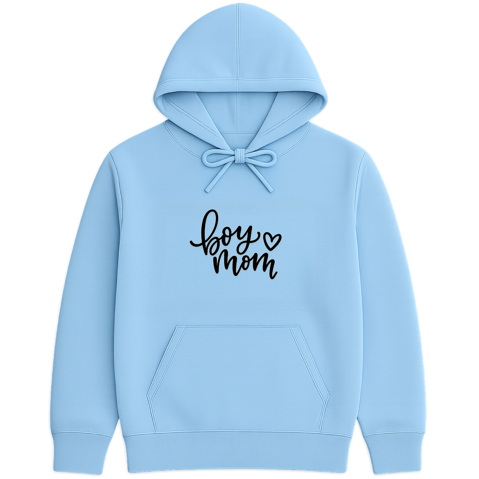 Boy Mom Hoodie - Blue mockup