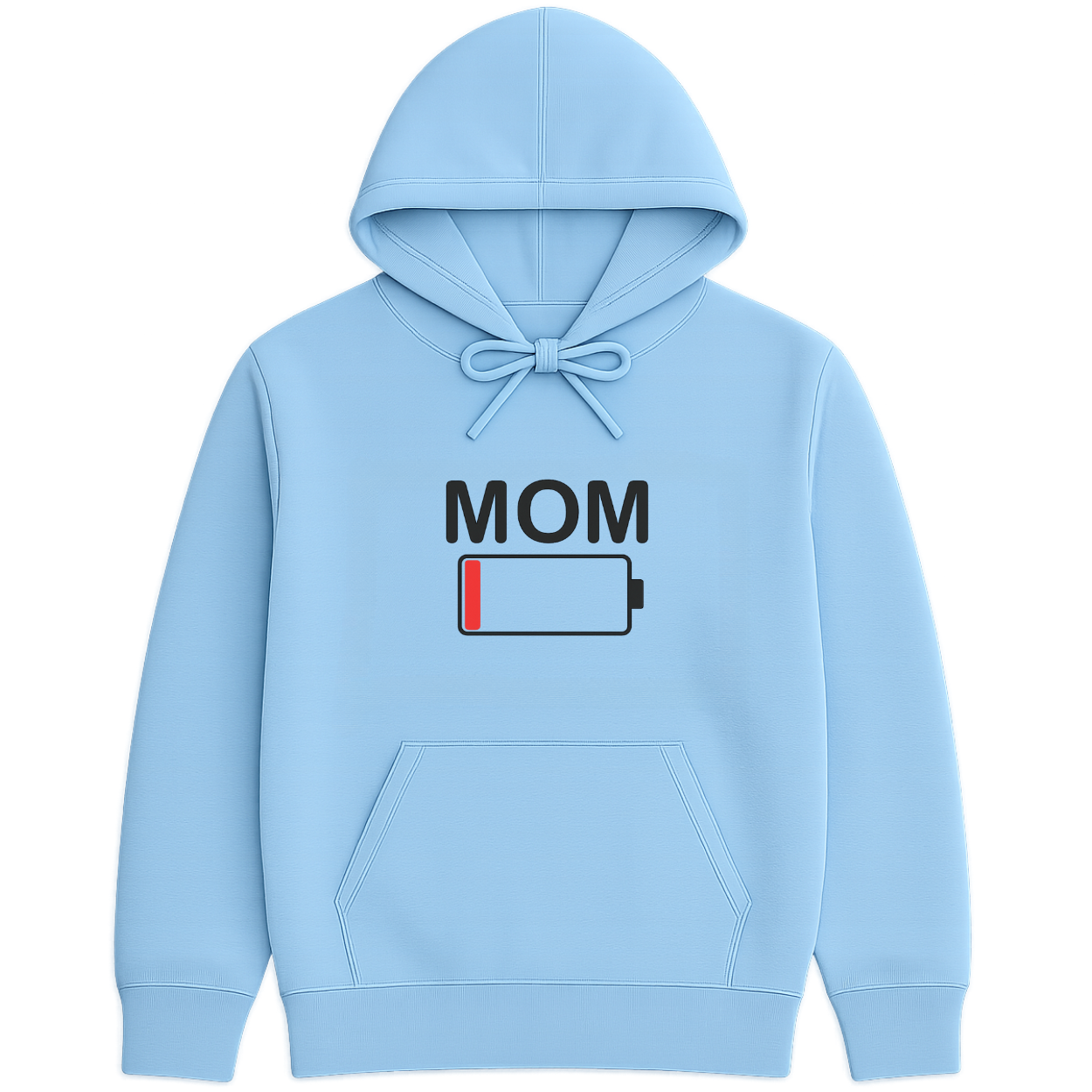 Mom Battery Low Pullover Hoodie color variation 2