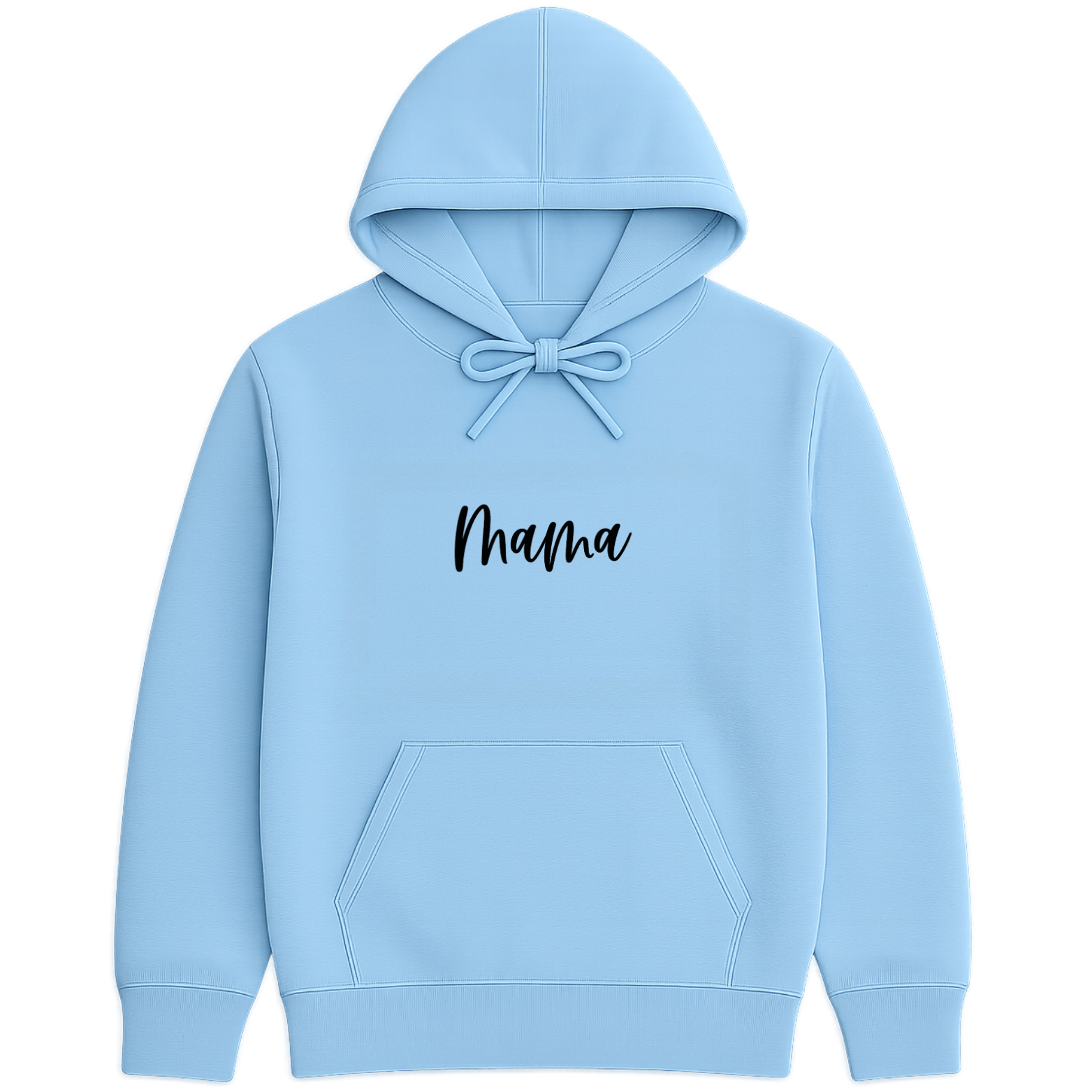 MAMA Hoodie - Blue mockup