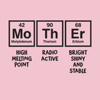 Mom Chemistry Women's Ultra-Premium Triblend T-Shirt - Pink design preview