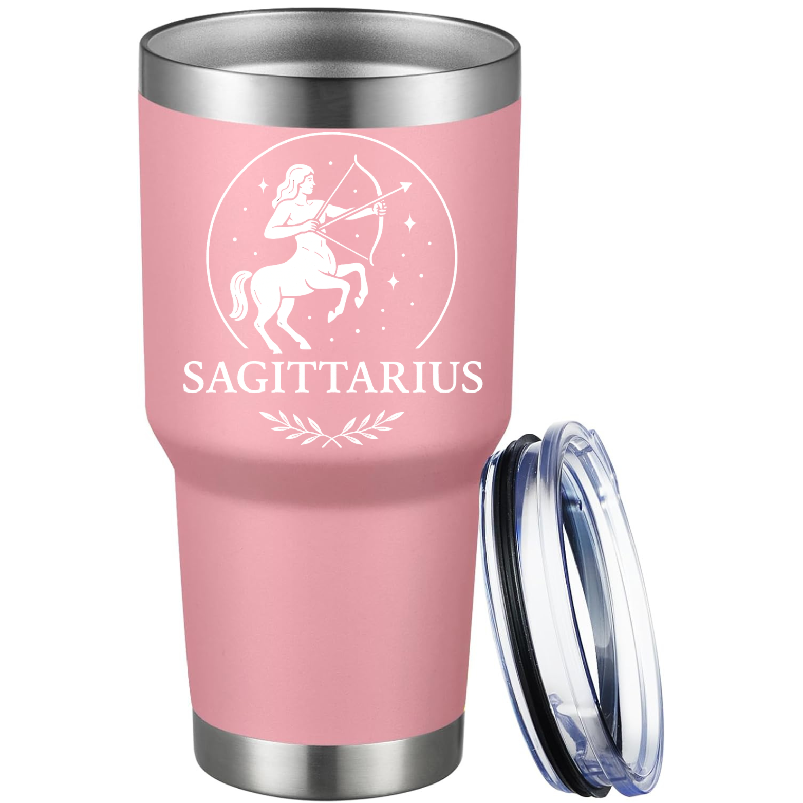 Sagittarius 30oz Tumbler - Pink