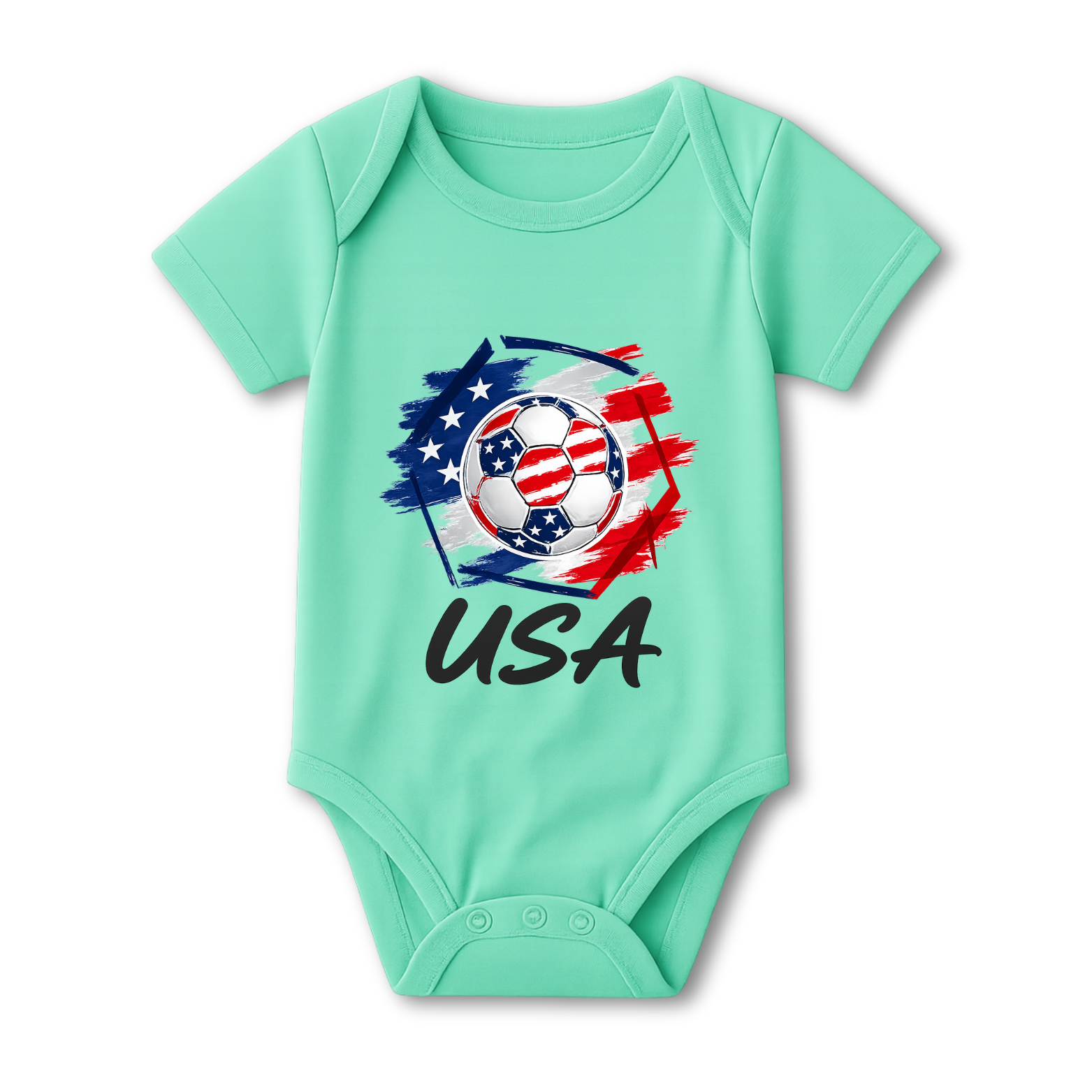 USA Football Baby Onesie color variation 2