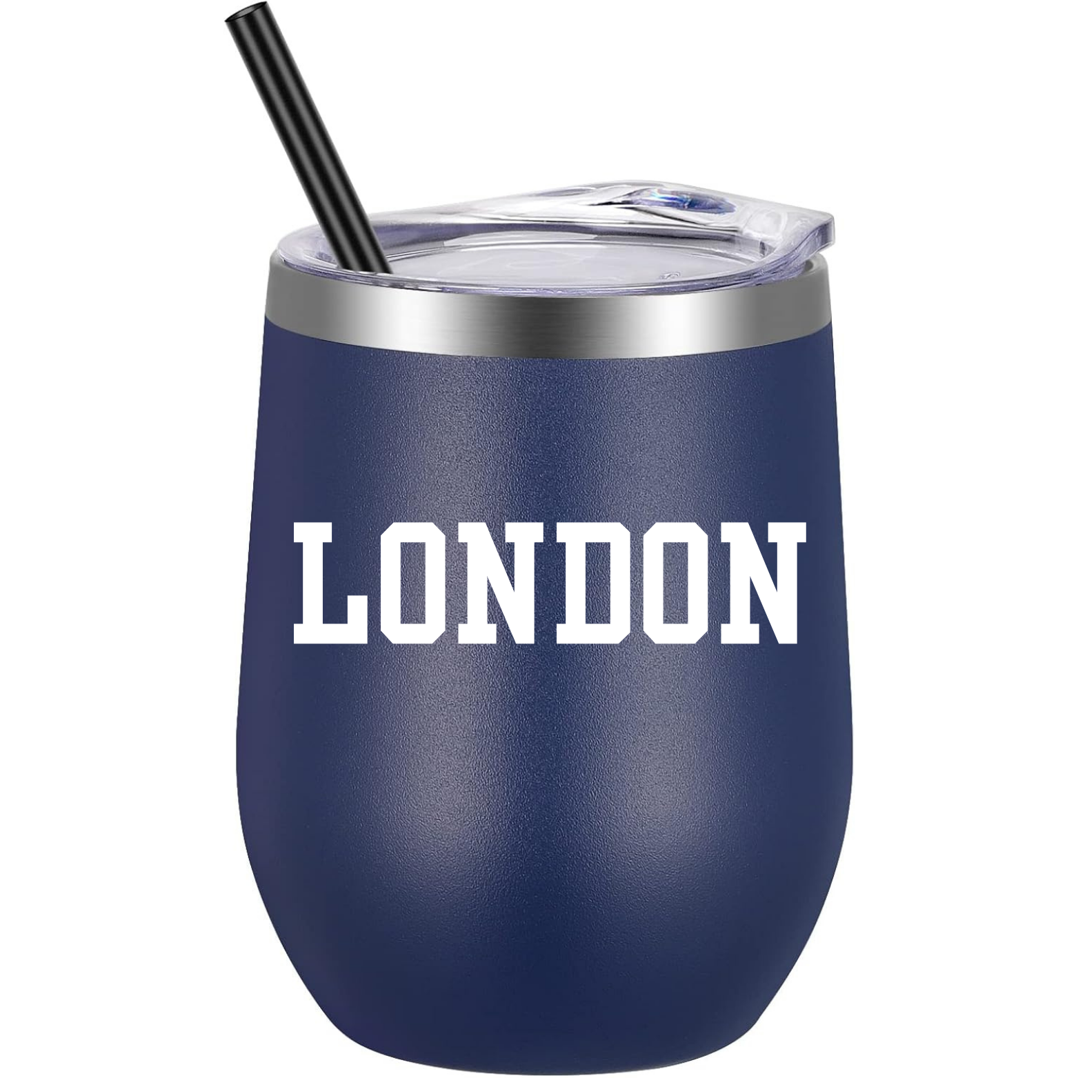 London Wine Tumbler - Navy