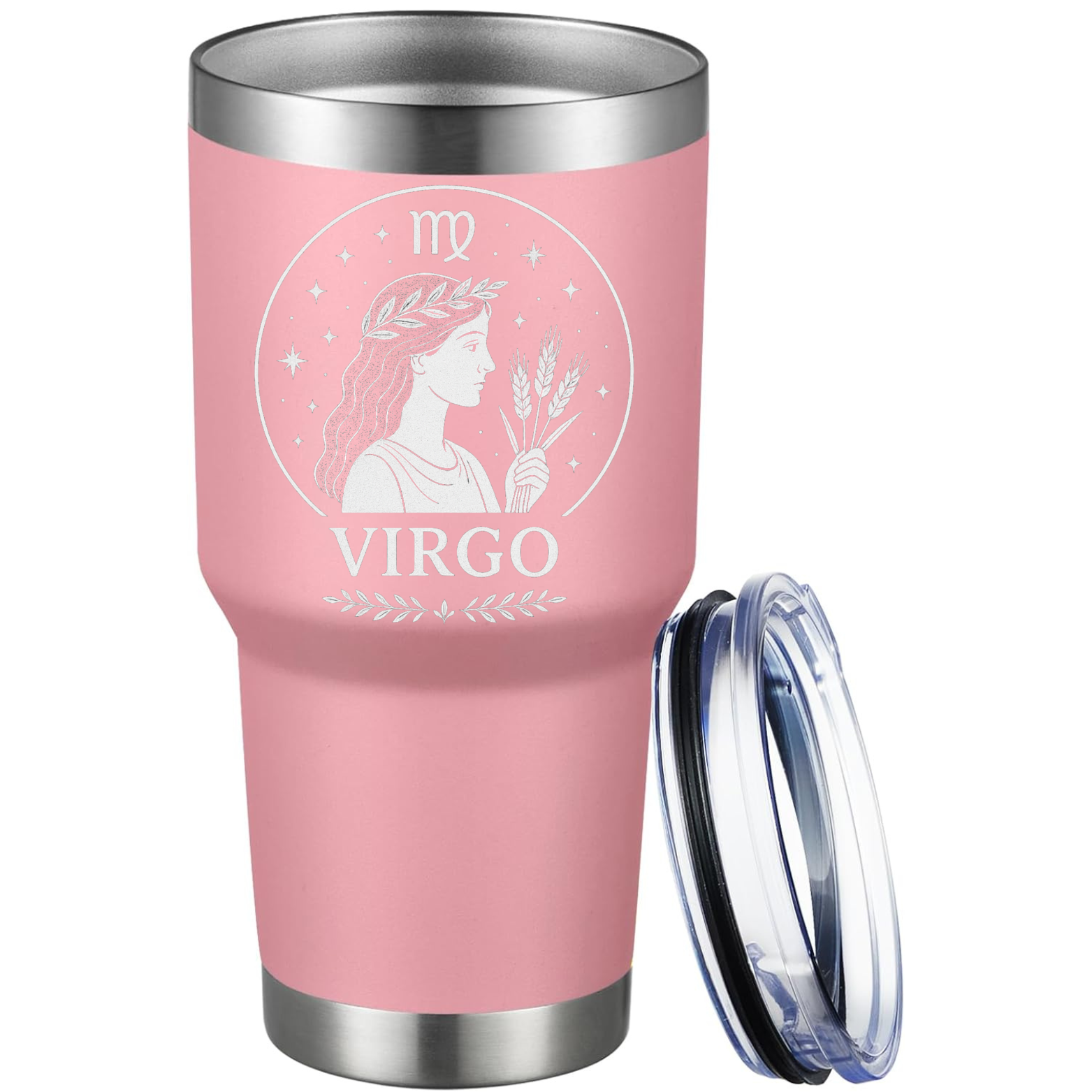 Virgo 30oz Tumbler - Pink
