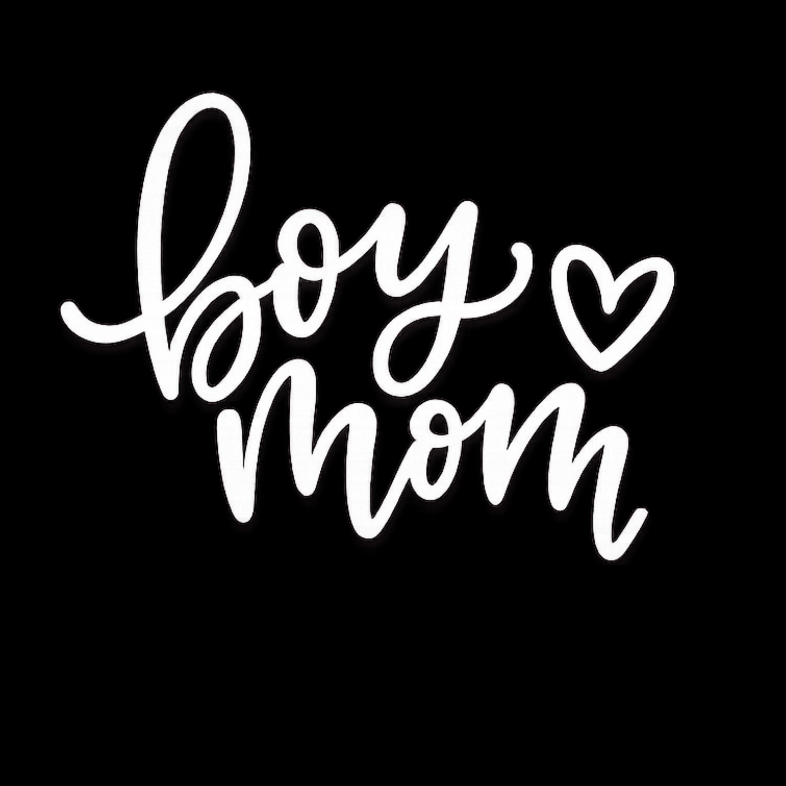 Boy Mom Women's Racerback Tank - Black design preview