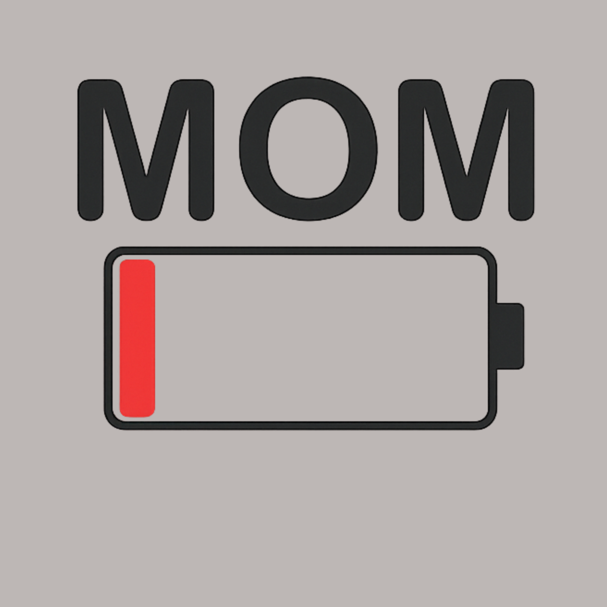 Mom Battery Low Women's Premium Ultra-Premium T-Shirt color variation 2