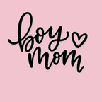 Boy Mom Women's Ultra-Premium Triblend T-Shirt - Pink design preview