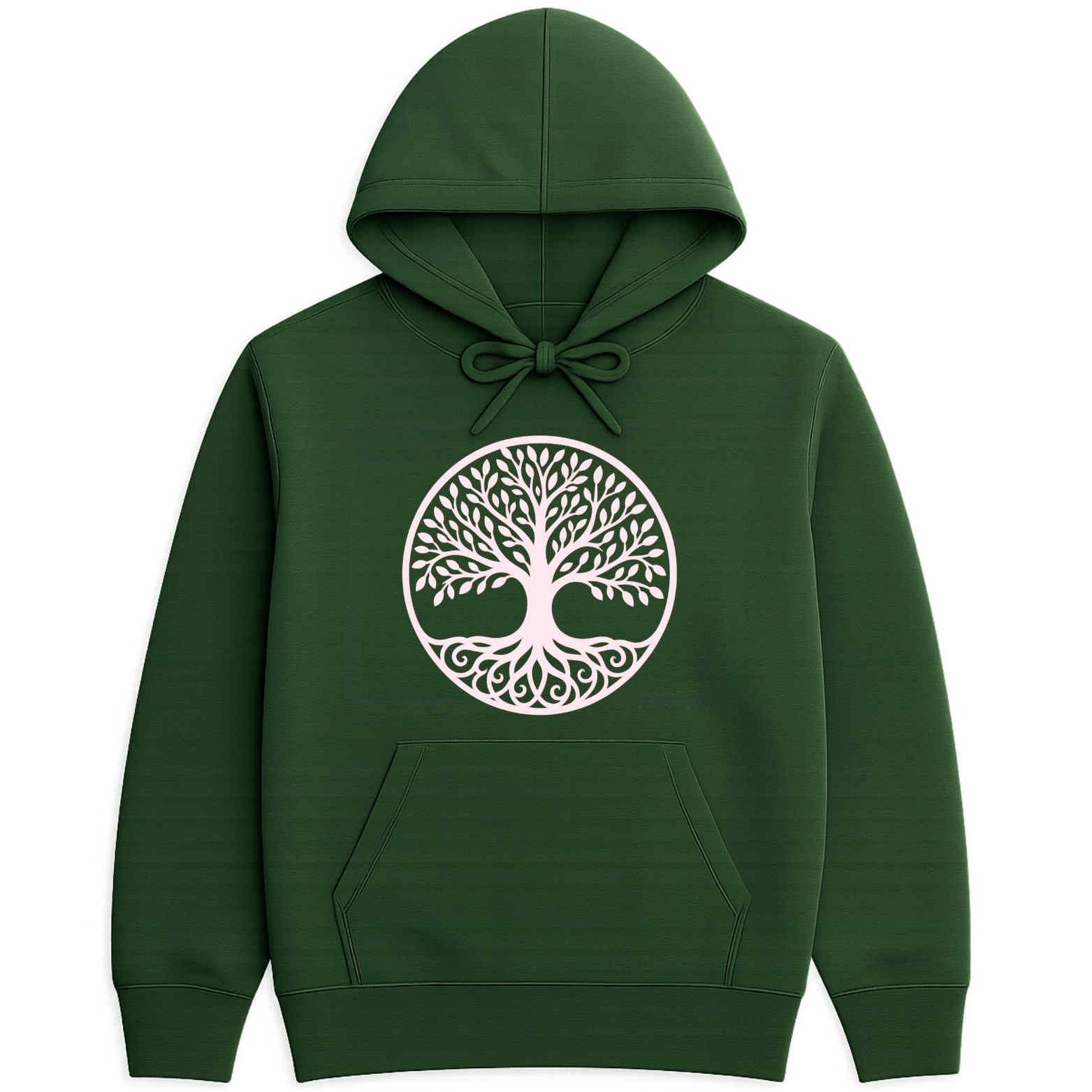 Tree of Life Hoodie - Forest Green