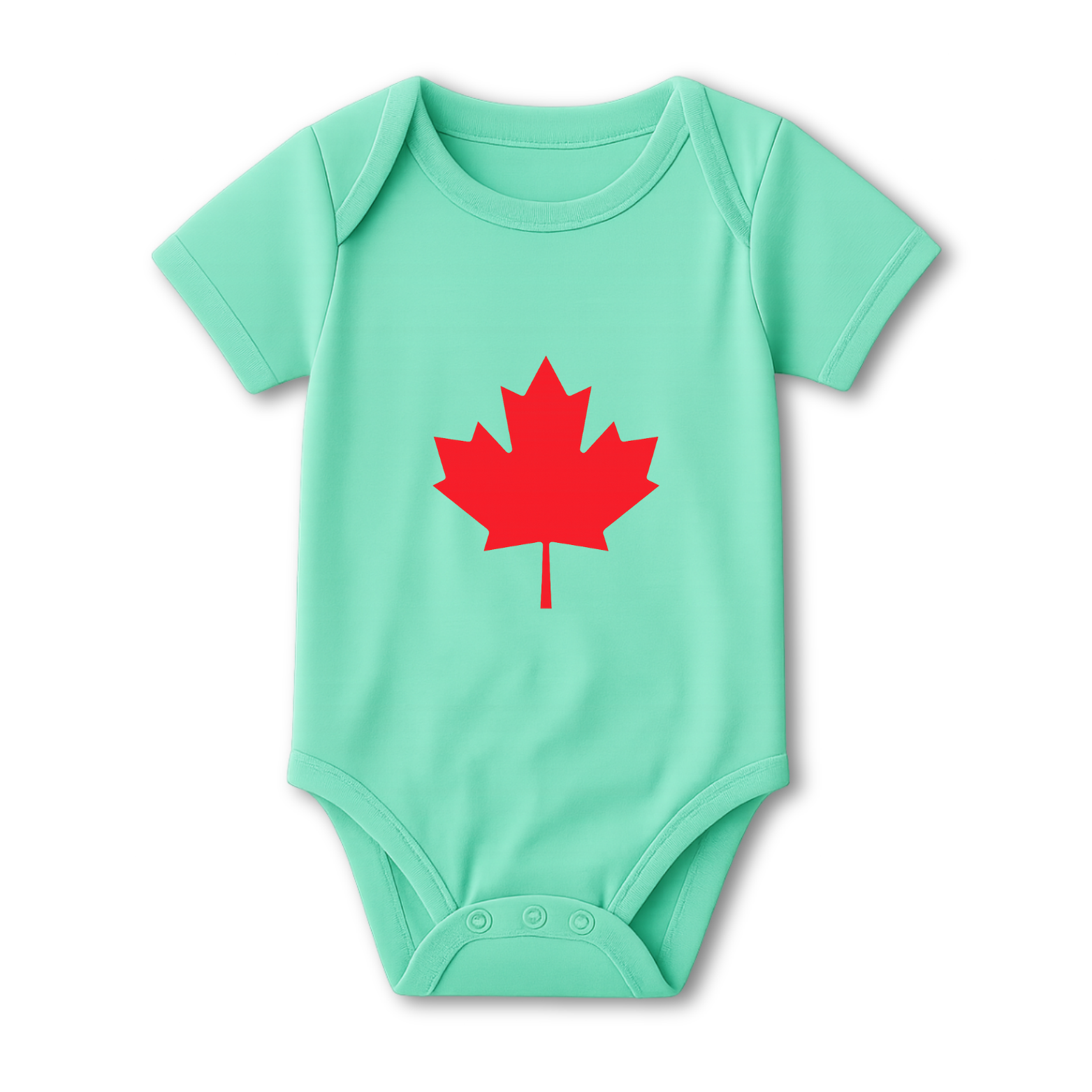 Canada Maple Leaf Baby Onesie color variation 2