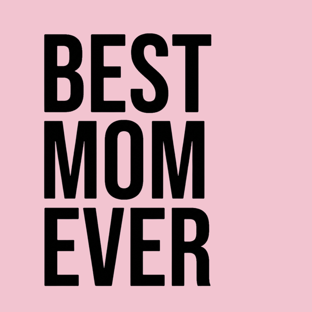 Best Mom Ever Women's Ultra-Premium Triblend T-Shirt - Pink design preview
