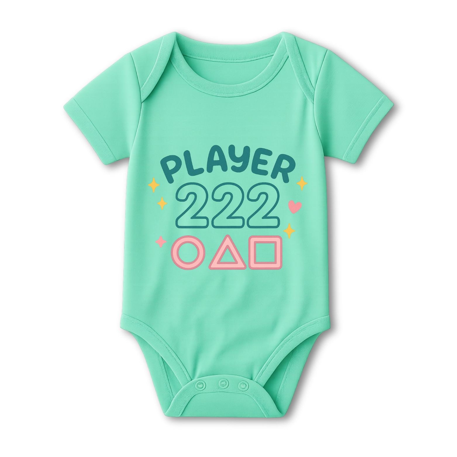 Player 222 Baby Onesie color variation 2