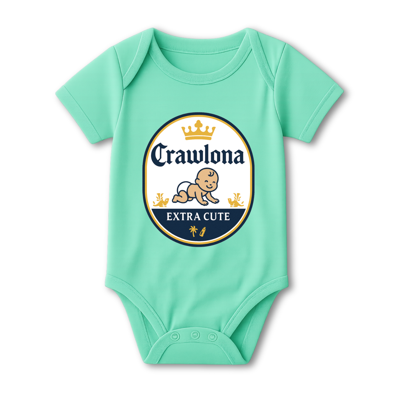 Crawlona Baby Onesie color variation 2