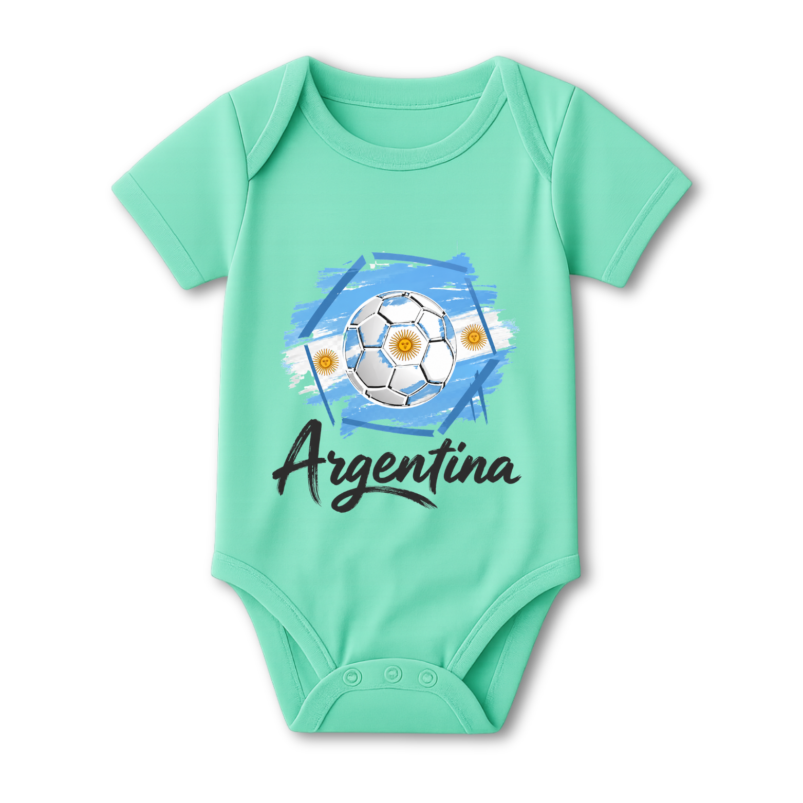 Argentina Football Baby Onesie color variation 2