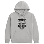 My favorite moments are with you Hoodie hero product mockup