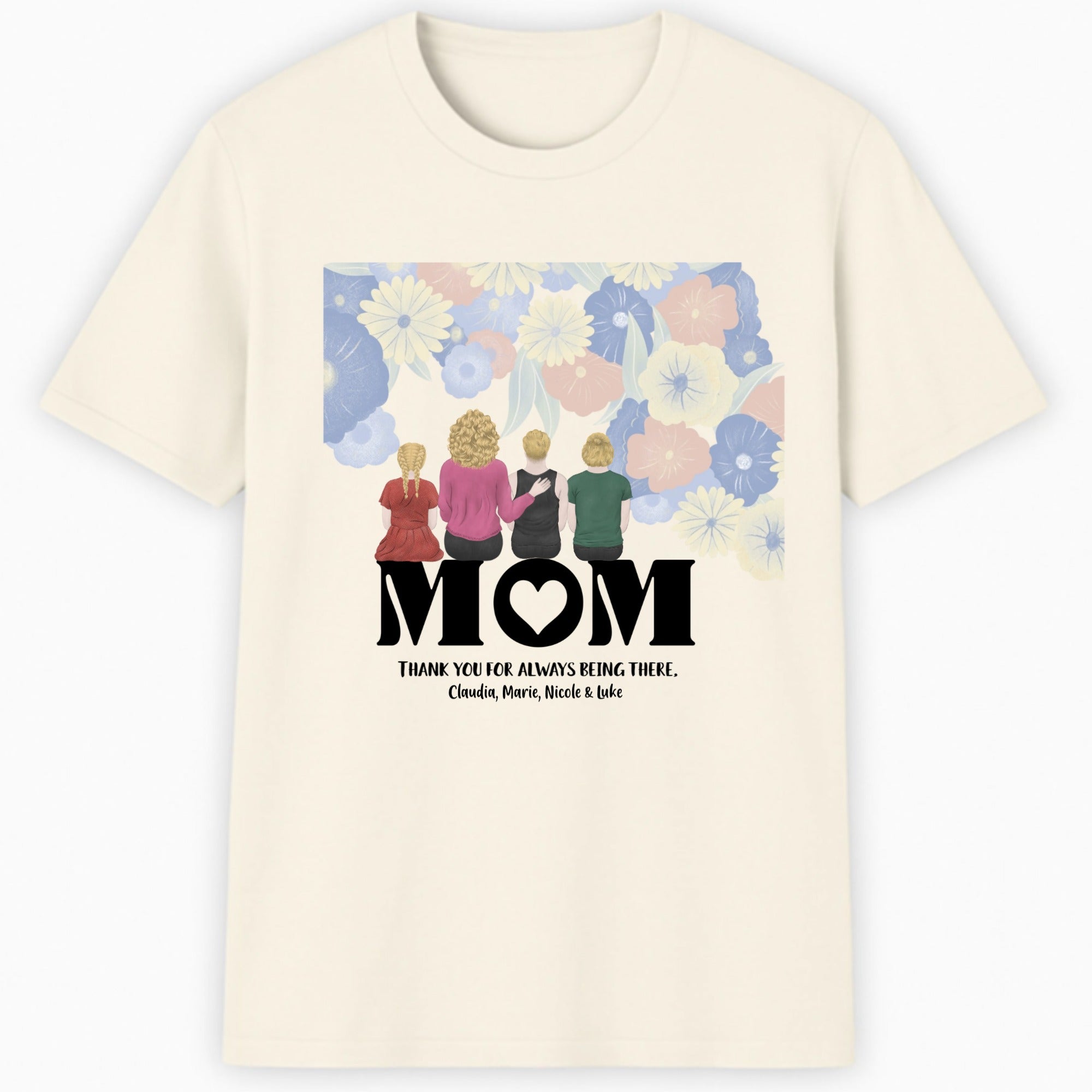 Mom, thank you for being there Classic T-Shirt color variation 1