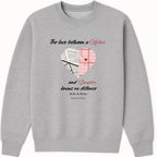 The love between... Sweatshirt hero product mockup