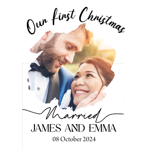 Our First Christmas Married T-Shirt