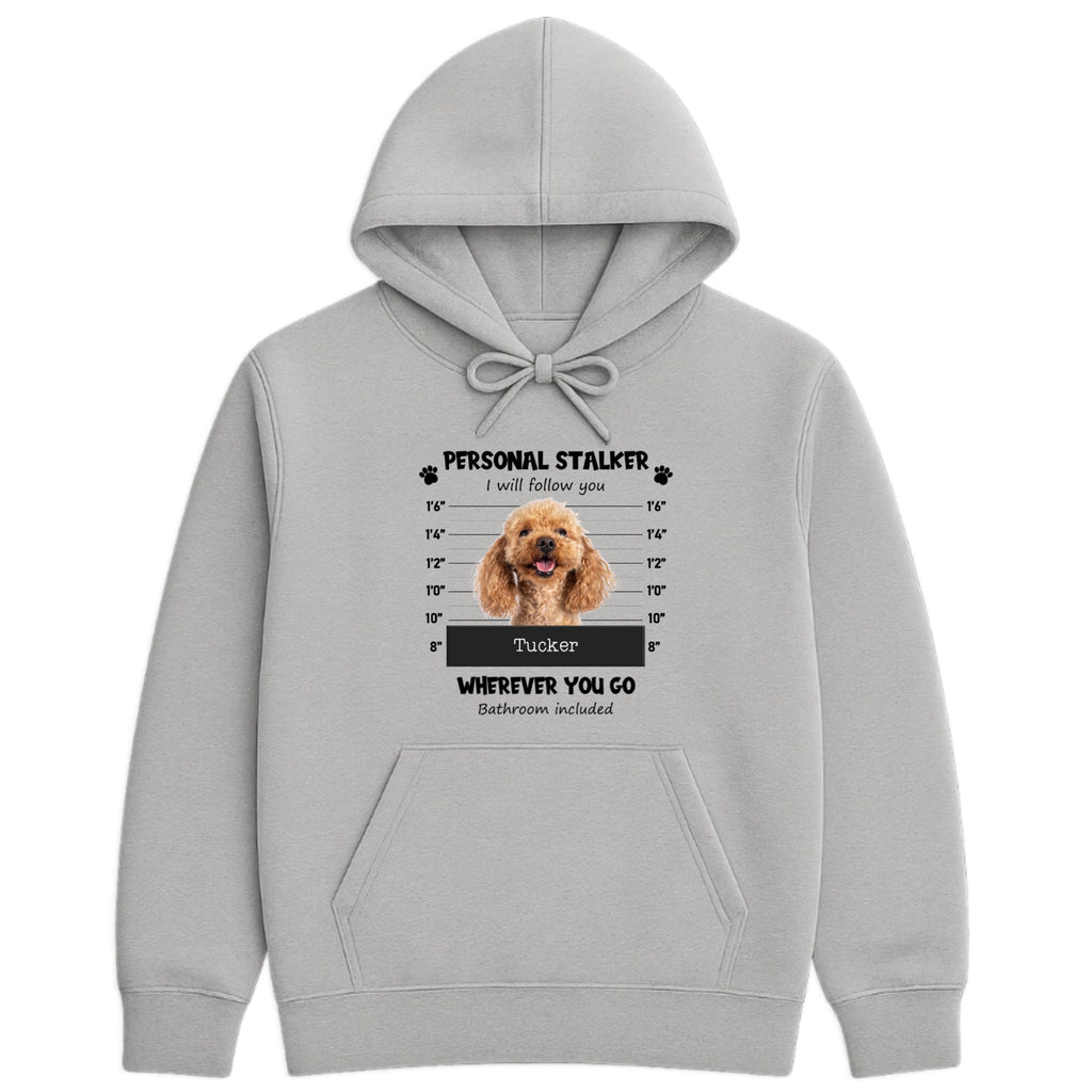 Stalker Mug Shot - Photo Hoodie hero product mockup