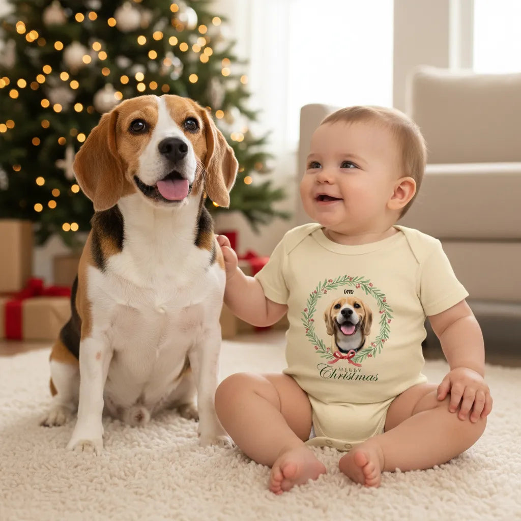 Merry Christmas Baby Onesie