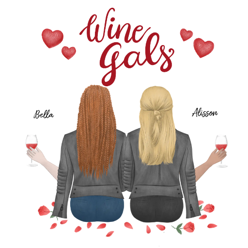 Wine Gals Tote Bag alternate product view 2