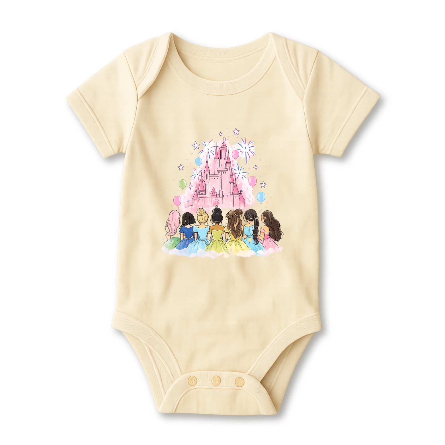 Magical Castle Baby Onesie color variation 3