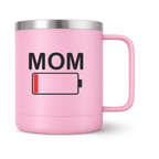 Mom Battery Low Travel Coffee Tumbler color variation 3