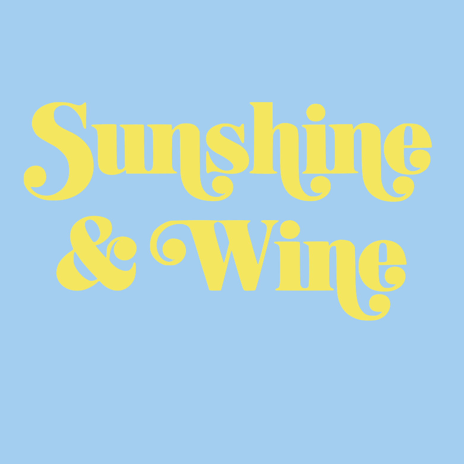 Sunshine & Wine Hoodie - Blue design preview