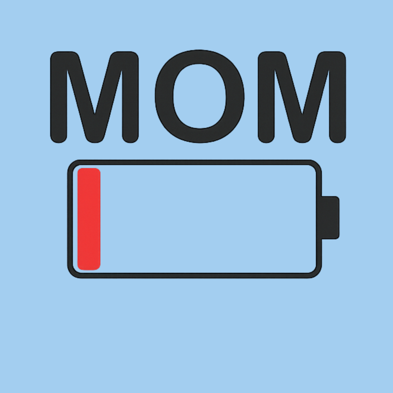 Mom Battery Low Pullover Hoodie color variation 3