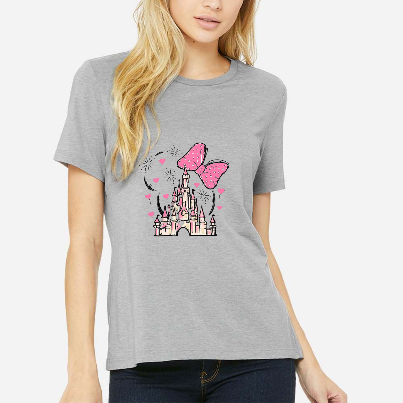 Magical Women's Ultra-Premium Triblend T-Shirt - Heather Grey front mockup