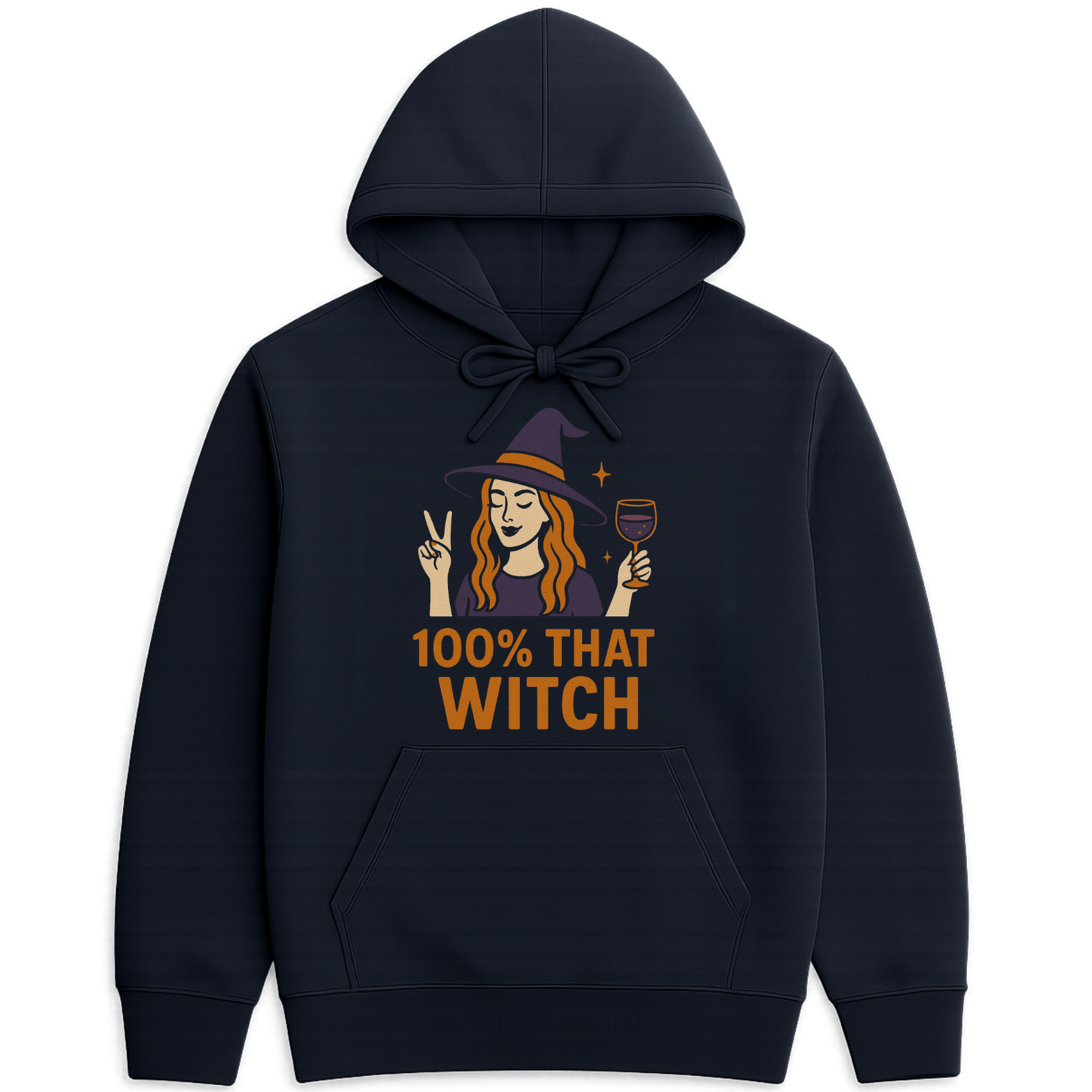 100% That Witch Hoodie - Navy
