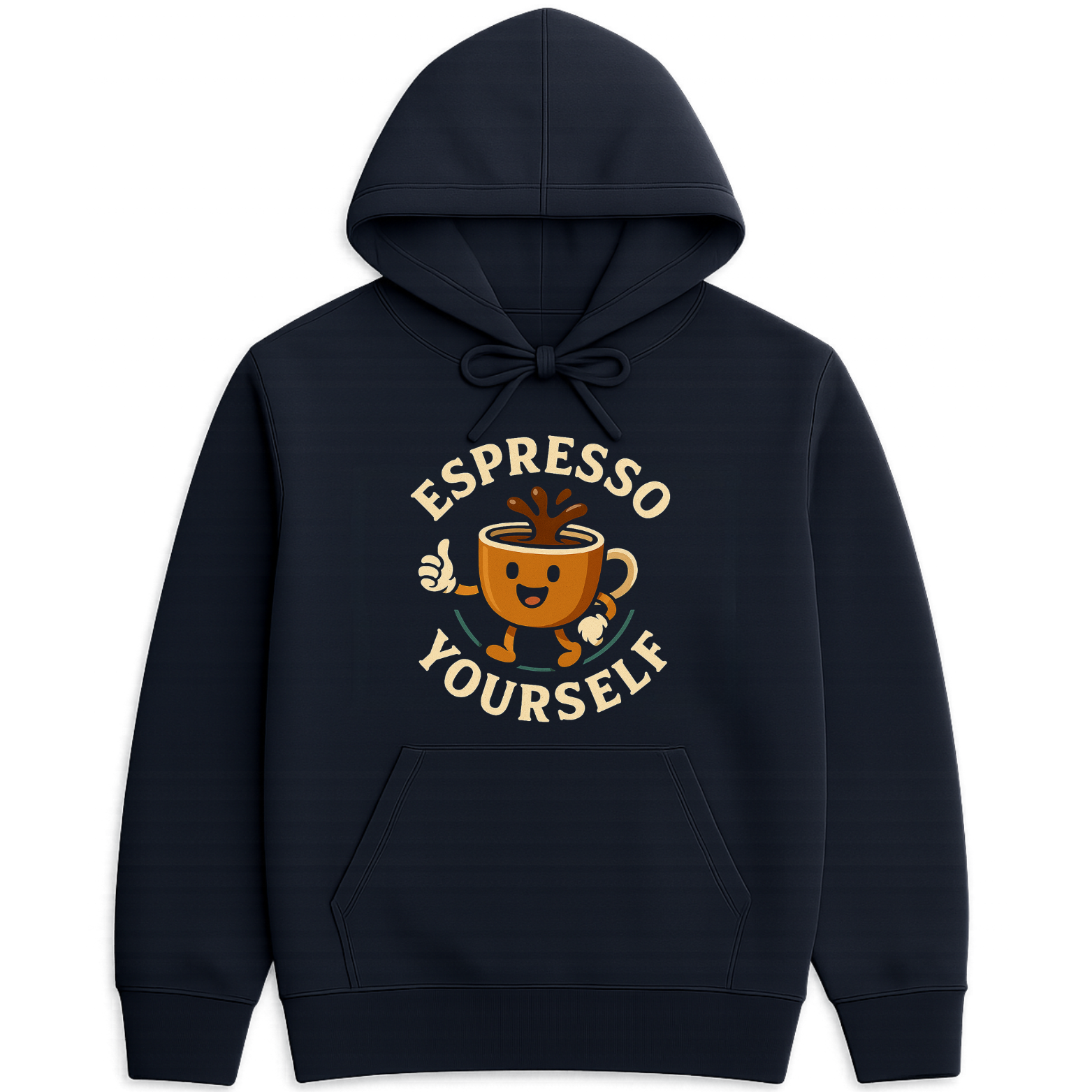 Espresso Yourself Hoodie - Navy