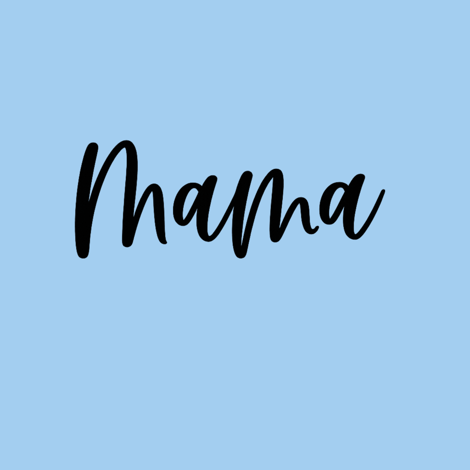 MAMA Hoodie - Blue design preview