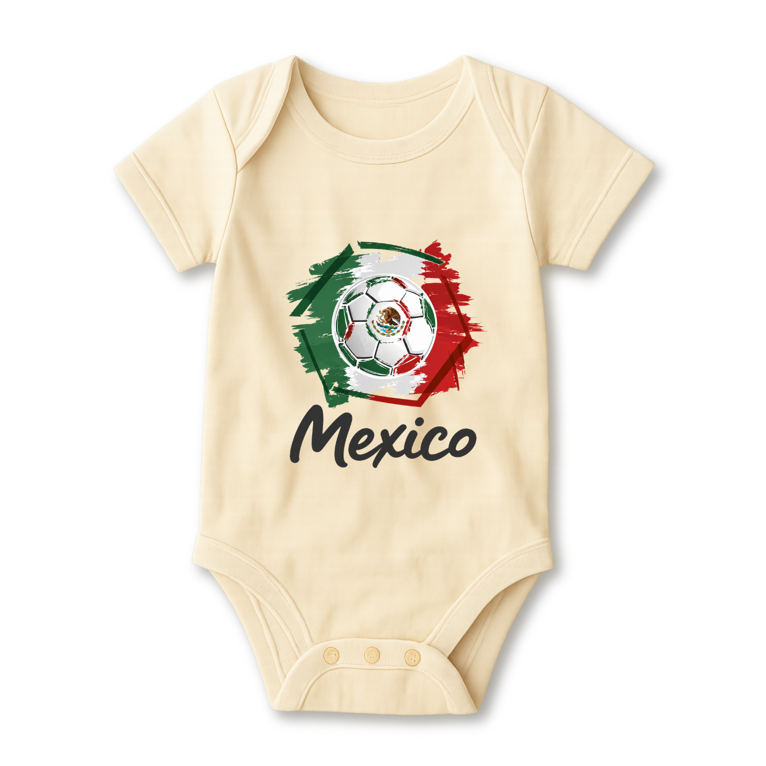 Mexico Football Baby Onesie color variation 3